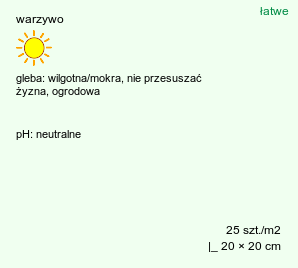 wymagania uprawowe Brassica rapa ssp. nipposinica (kapusta japońska)