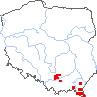 wystepowanie - Aconitum moldavicum nssp. confusum (tojad mołdawski pogórski)