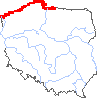 wystepowanie - Cakile maritima ssp. baltica (rukwiel nadmorska bałtycka)