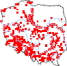 wystepowanie - Populus alba (topola biała)