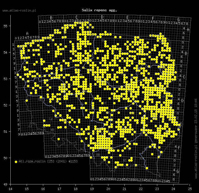 wystepowanie - Salix repens agg. (wierzba płożąca)