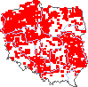 wystepowanie - Nymphaea alba (grzybienie białe)