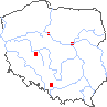 wystepowanie - Crataegus flabellata (głóg wachlarzowaty)