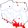 wystepowanie - Alchemilla crinita (przywrotnik płytkoklapowy)