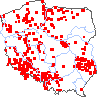 wystepowanie - Fragaria moschata (poziomka wysoka)