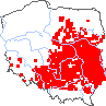 wystepowanie - Chamaecytisus ratisbonensis (szczodrzeniec rozesłany)