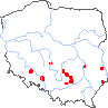 wystepowanie - Adonis flammea (miłek szkarłatny)