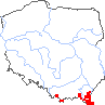 wystepowanie - Aconitum lasiocarpum ssp. kotulae (tojad wschodniokarpacki Kotuli)