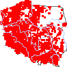 wystepowanie - Hedera helix (bluszcz pospolity)