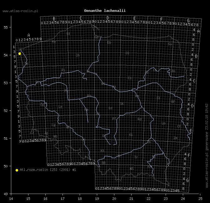 wystepowanie - Oenanthe lachenalii (kropidło Lachenala)