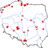 wystepowanie - Nymphoides peltata (grzybieńczyk wodny)