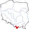 wystepowanie - Galium anisophyllon (przytulia nierównolistna)