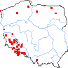 wystepowanie - Galium pumilum (przytulia szorstkoowockowa)