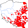 wystepowanie - Galium rivale (przytulia lepczyca)