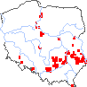 wystepowanie - Valeriana angustifolia (kozłek wąskolistny)