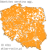 wystepowanie - Odontites serotina agg. (zagorzałek późny agg.)