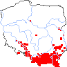 wystepowanie - Scrophularia scopolii (trędownik omszony)