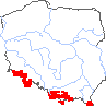 wystepowanie - Ranunculus platanifolius (jaskier platanolistny)