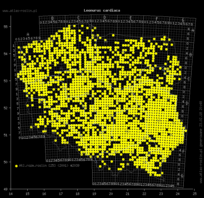 wystepowanie - Leonurus cardiaca (serdecznik pospolity)