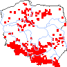 wystepowanie - Carlina acaulis (dziewięćsił bezłodygowy)