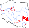 wystepowanie - Linosyris vulgaris (ożota zwyczajna)