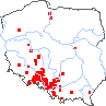 wystepowanie - Euthamia graminifolia (nawłoć wąskolistna)