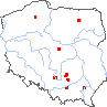 wystepowanie - Potamogeton ×fluitans (rdestnica zmiennolistna)