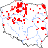 wystepowanie - Potamogeton friesii (rdestnica szczeciolistna)