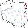 wystepowanie - Potamogeton rutilus (rdestnica błyszcząca)