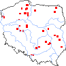 wystepowanie - Potamogeton ×angustifolius (rdestnica wąskolistna)