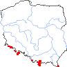 wystepowanie - Luzula sudetica (kosmatka sudecka)