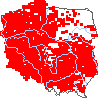 wystepowanie - Quercus petraea (dąb bezszypułkowy)