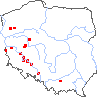 wystepowanie - Quercus cerris (dąb burgundzki)