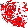 wystepowanie - Quercus rubra (dąb czerwony)