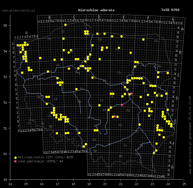 wystepowanie - Hierochloe odorata (turówka wonna)
