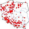 wystepowanie - Bromus erectus (stokłosa prosta)