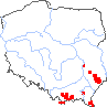 wystepowanie - Cystopteris sudetica (paprotnica sudecka)