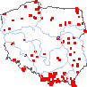 wystepowanie - Dryopteris expansa (nerecznica górska)