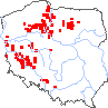 wystepowanie - Minuartia viscosa (mokrzyca lepka)